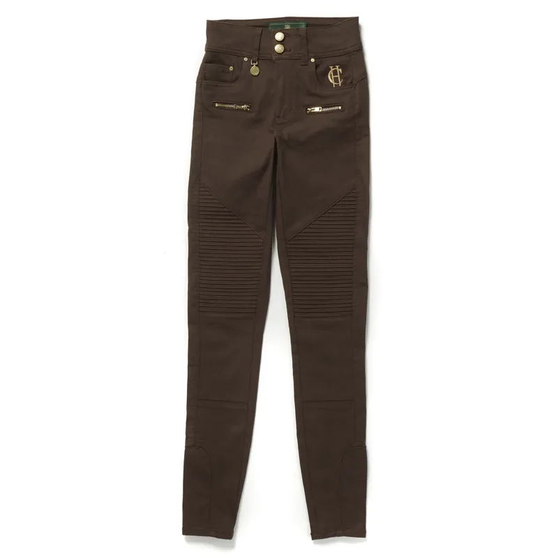 Holland Cooper Biker Jean - Chocolate